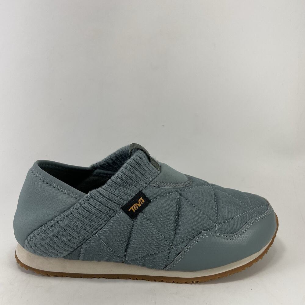 Teva ReEmber Moc Quilted Slip On Shoes Womens Size 6 Blue Camp Insulated